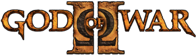 God of War 2 title screen for Playstation 2